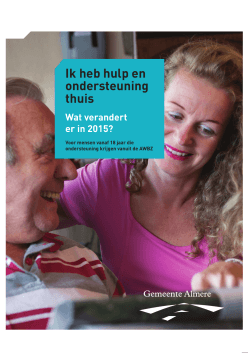 Folder - Passend Onderwijs Almere