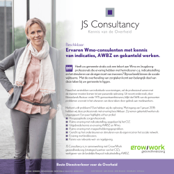 WMO Consulent - JS Consultancy