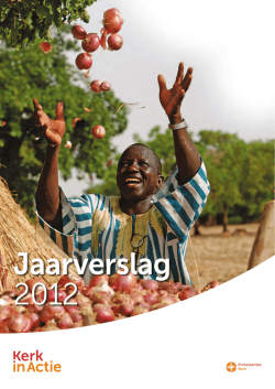 Jaarverslag 2012