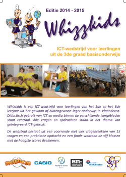 ICT-wedstrijd voor leerlingen uit de 3de graad