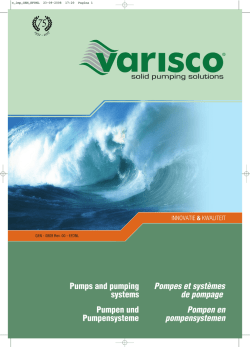 Download File - UNION THERM Anlet Vacuum pump Root blower