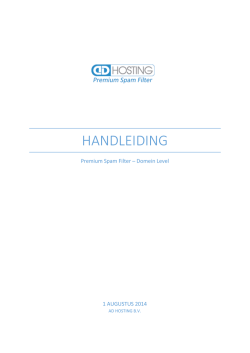 Handleiding Domain level