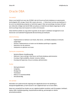 Oracle DBA