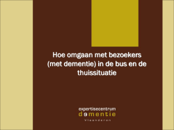 Hoe omgaan met bezoekers (met dementie) in de bus en de