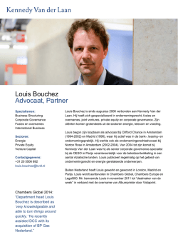Download CV (pdf) - Kennedy Van der Laan