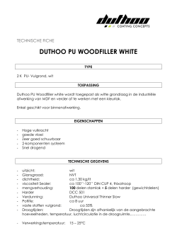 Duthoo Woodfiller White