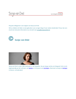 Download - Sonja van Driel