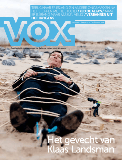 Het gevecht van Klaas Landsman