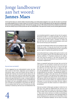 Interview Jannes Maes - Vlaams Ruraal Netwerk