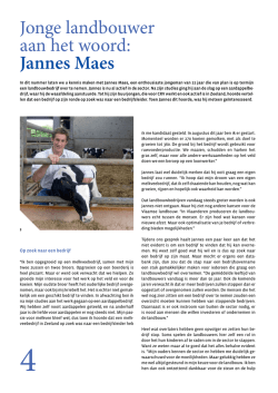Interview Jannes Maes - Vlaams Ruraal Netwerk