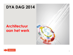DYA dag 2014 presentatie Marlies van Steenbergen