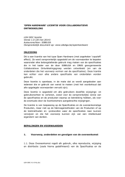 Download licentie (PDF)