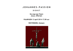 J O H A N N E S - P A S S I O N