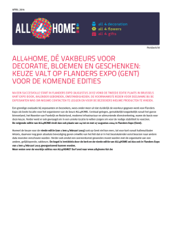 keuze valt op flanders expo (gent)