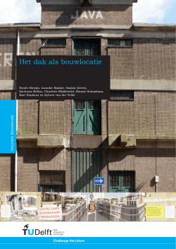 Het dak als bouwlocatie - TU Delft Institutional Repository