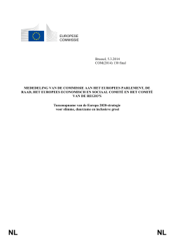 EUROPESE COMMISSIE Brussel, 5.3.2014 COM(2014