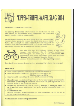 informatiebrief - Turnkring Kracht en Geduld