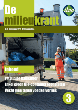 Download hier "Milieukrant 3 - September 2014"