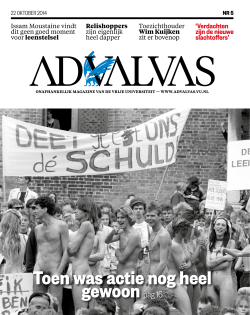 of download pdf - VU advalvas - Vrije Universiteit Amsterdam