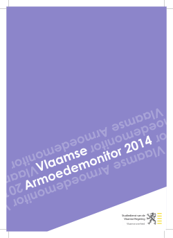 Vlaamse Armoedemonitor 2014 - Bloso-KICS