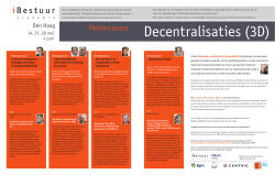 Decentralisaties (3D)