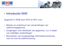 • Introductie DHD