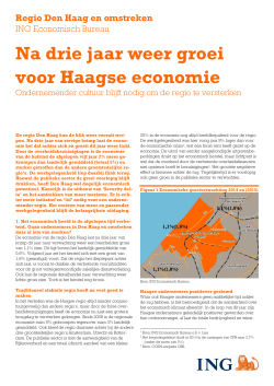 Na drie jaar weer groei voor Haagse economie (pdf) - 12