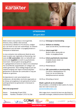 programma - Karakter
