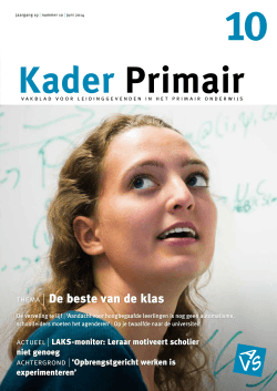 Kader Primair 10 (2013-2014)