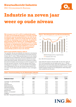 Industrie na zeven jaar weer op oude niveau (PDF)