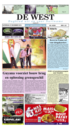 Guyana voorziet bouw brug en oplossing grensgeschil