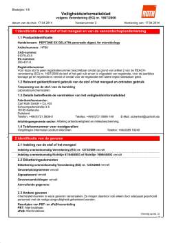 Veiligheidsinformatieblad