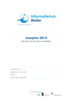 IHW-jaarplan_2014 (PDF - 3284 kB)