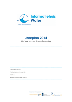 IHW-jaarplan_2014 (PDF - 3284 kB)