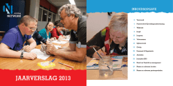 JAARVeRslAg 2013 - Stichting Netwerk