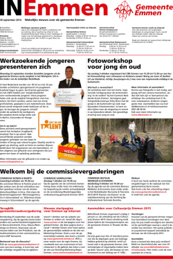 IN Emmen week 40 - Gemeente Emmen