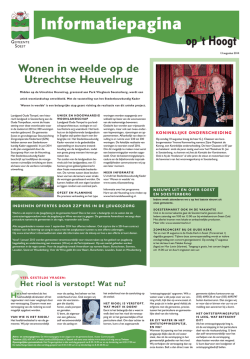 Informatiepagina 13 augustus 2014