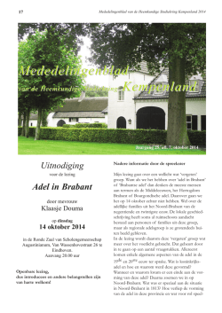 Informatie - Heemkundige Studiekring Kempenland