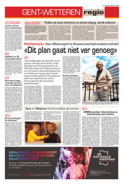 Dit is het artikel - Universiteit Gent