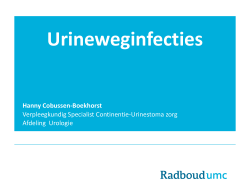 Urineweginfecties