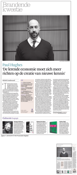 Het Financieele Dagblad - Ten Meters of Thinking