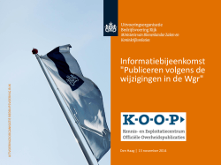 20141113 Presentatie GR Bijeenkomst Den Haag (pdf