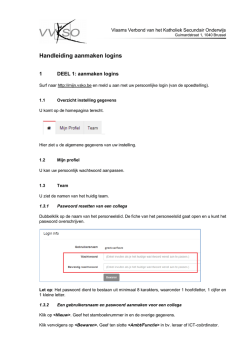 Handleiding accounts aanmaken ICT-dia - vvkso