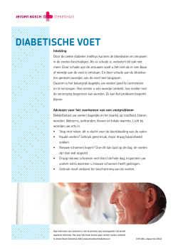 Diabetische voet - Jeroen Bosch Ziekenhuis