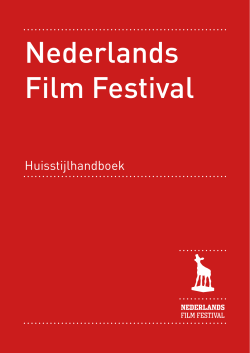 Huisstijlhandboek - Nederlands Film Festival