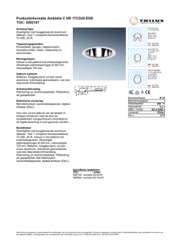 Productinformatie Ambiella C HR 1TCD26 EDD TOC: 5292107