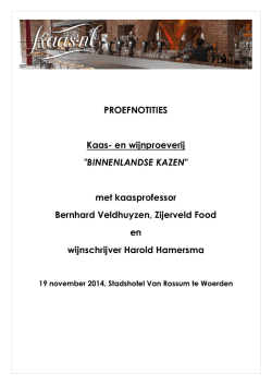 Download de kaas- en wijnproefnotities