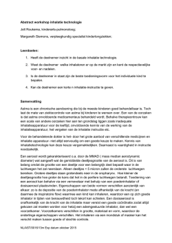 Inhalatietechnologie