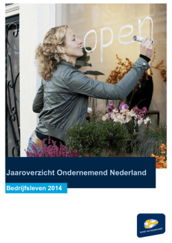 Download de volledige rapportage Bedrijvenoverzicht 2014