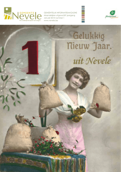 infokrant nr. 1 - januari 2015